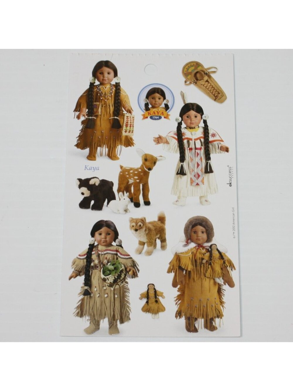 American Girl Kaya Doll Sticker Sheet by EK Success Brands